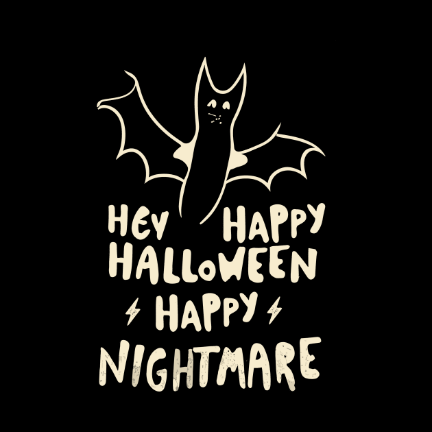 happy halloween bat by Kingrocker Clothing