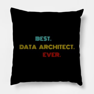 Best Data Architect Ever - Nice Birthday Gift Idea Pillow