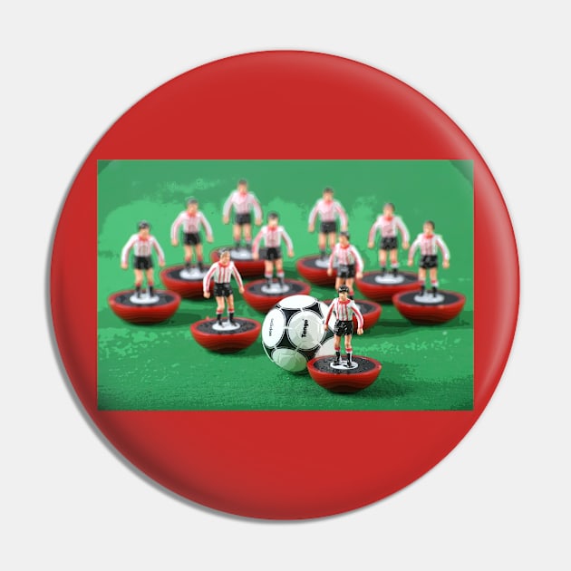 Sunderland/ Brentford/ Sheffield Utd retro subbuteo football team Pin by vancey73