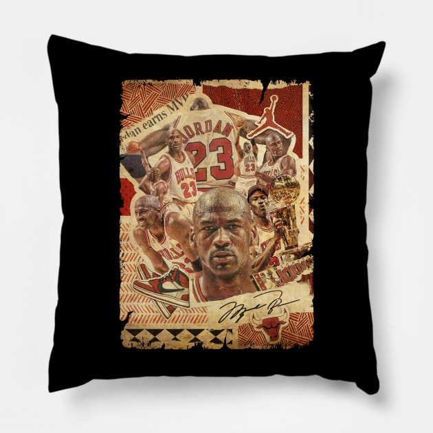 BASKETBALLART - JORDAN MVP Pillow by JORDAN-ART23