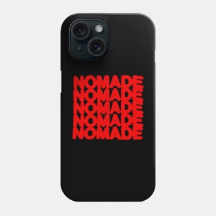 NOMADE RED Phone Case