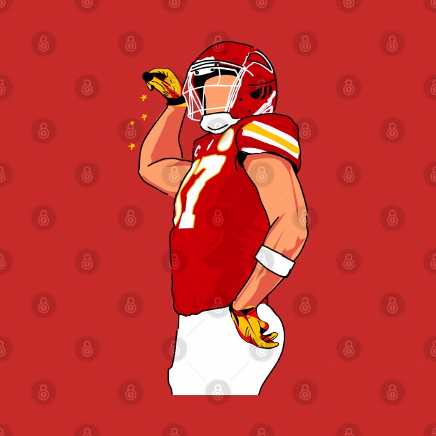 Travis Kelce - Red by Mic jr