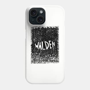 Walden Linocut Phone Case