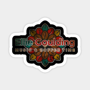 Ellie Goulding Music & Cofee Time Magnet