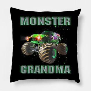 Monster Truck Grandma Monster Truck Are My Jam Truck Lovers Pillow