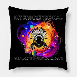 INTERDIMENSIONAL SPACE SHAMAN-COLOR Pillow