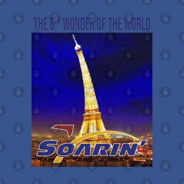 Discover 8th Wonder of the World - Soarin - Bent Eiffel Tower - Soarin - T-Shirt