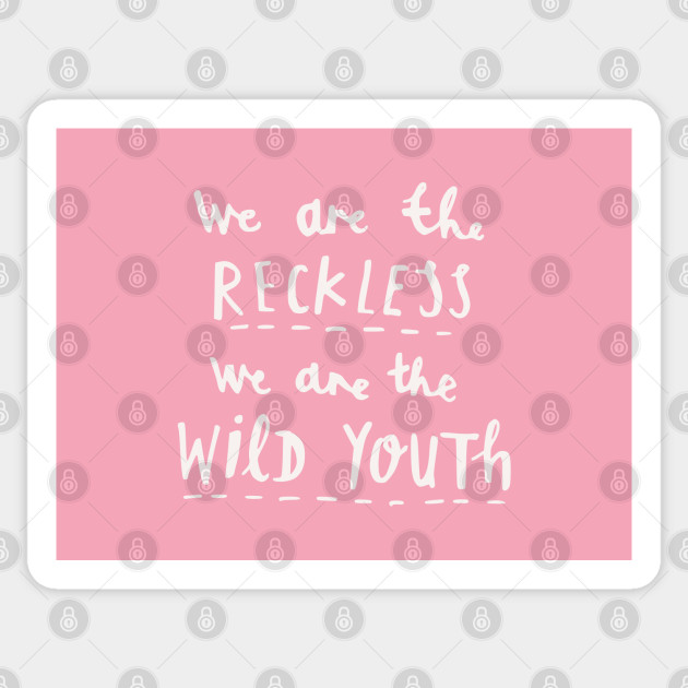 Youth Lyrics Daughter Band Sticker Teepublic