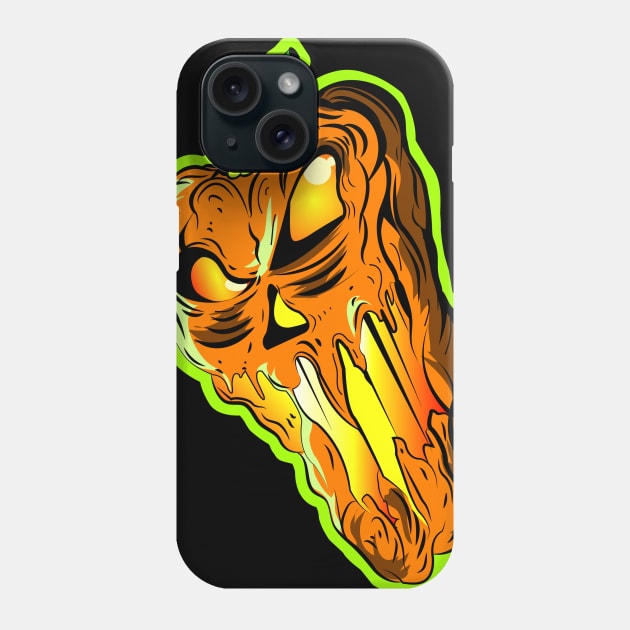 Gooey Pumpkin Phone Case by Tony Romano