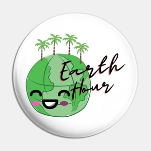 earth hour day Pin