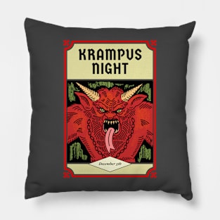 Krampus Night Pillow