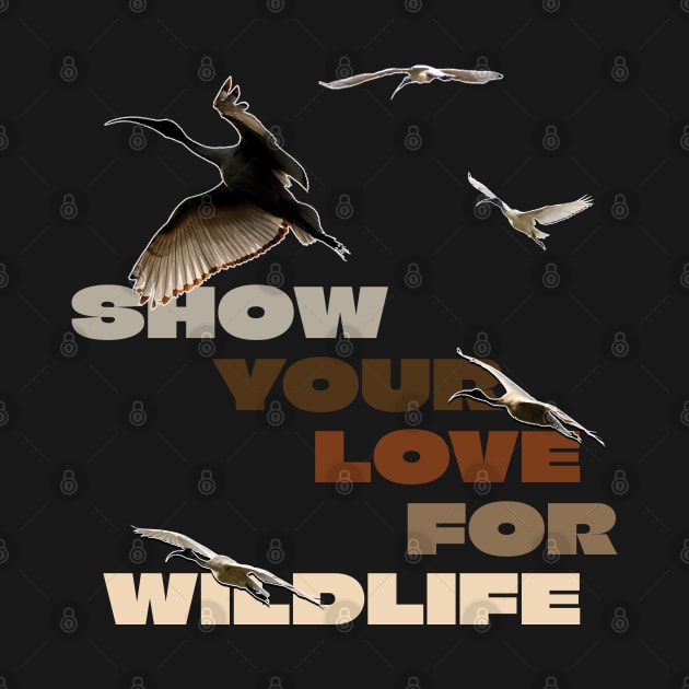 Show your love for wildlife by TeeText