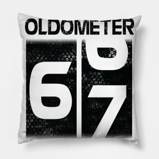 Oldometer Happy Birthday 67 Years Old Was Born In 1953 To Me You Papa Dad Mom Brother Son Husband Pillow