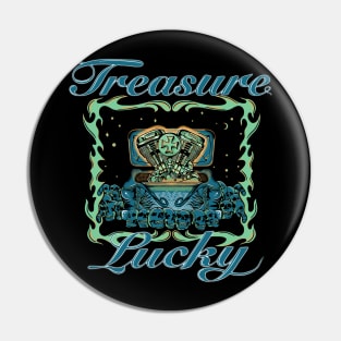 Treasure Lucky Pin