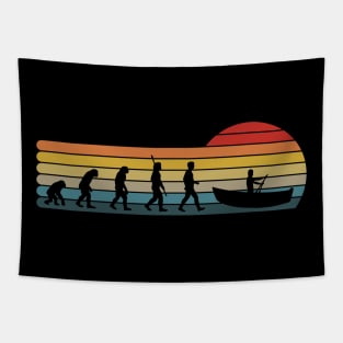 Boating Experience introducing evolutions celebrating birthday vintage dad Tapestry