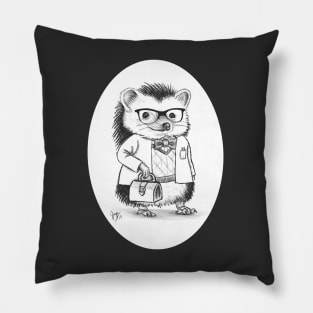 Dr. Max  DeBryn Hedgehog Pillow