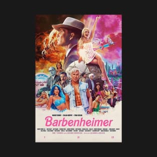 barbie x oppenheimer movie T-Shirt