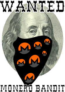 Monero Bandit Magnet