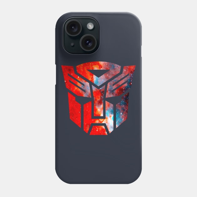 Transformers Galaxy Silhouette Logo Phone Case by Nova5