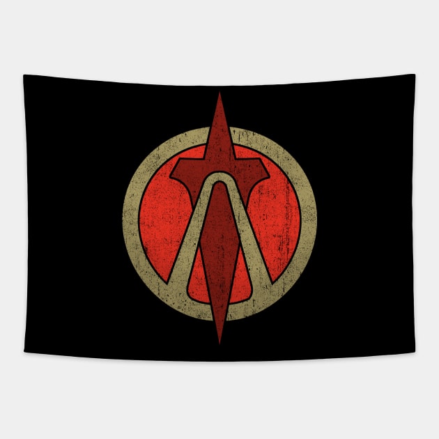 Crimson Raiders (Variant) Tapestry by huckblade