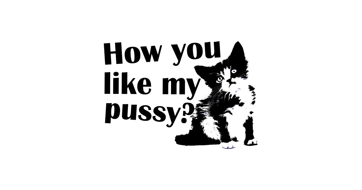 How You Like My Pussy Pussy Autocollant Teepublic Fr