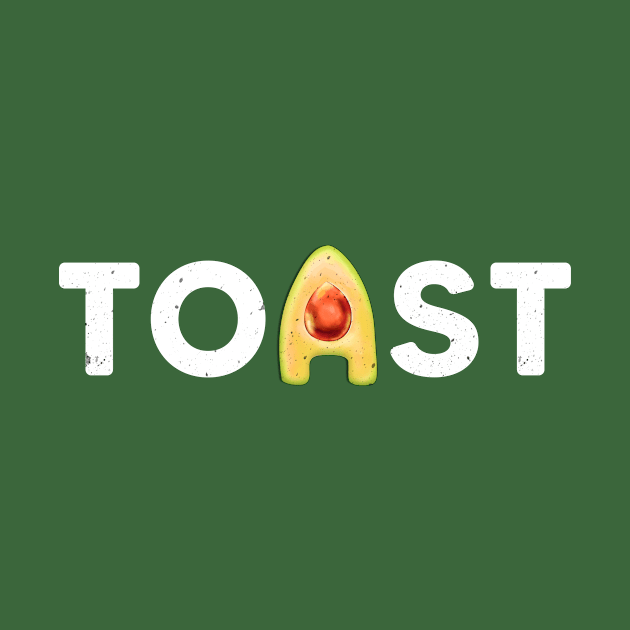 Avocado toast T-Shirt by Letters&Design Junkie