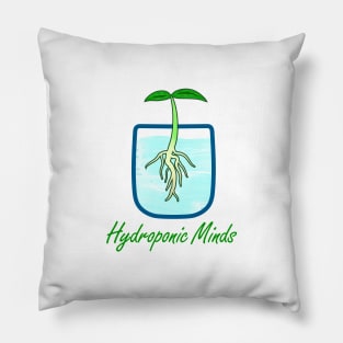 Hydroponic Plant Minds Pillow