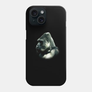 Gorilla portrait Phone Case