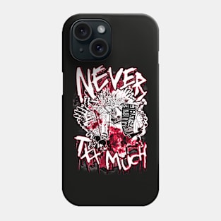 13XD XMY "NEVER TXX MUCH" (BLOOD) Phone Case