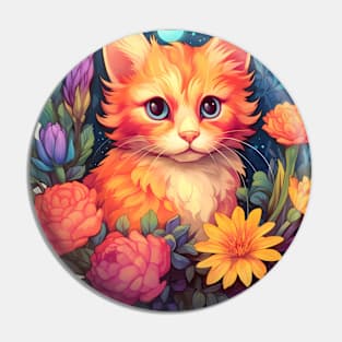 Cat Miaw Lovers (Nature) Pin