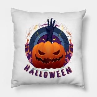 Funny Pumpkin Happy Halloween Costume Men Women Boys Girls Pillow