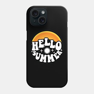 Hello Summer Groovy Phone Case