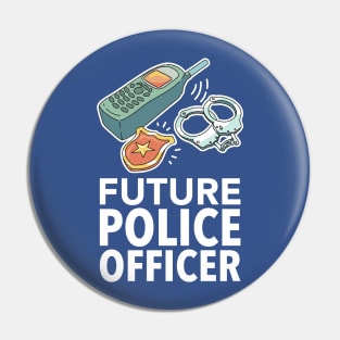 Future Police Officer Pin