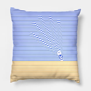 Boat minimalism Pillow