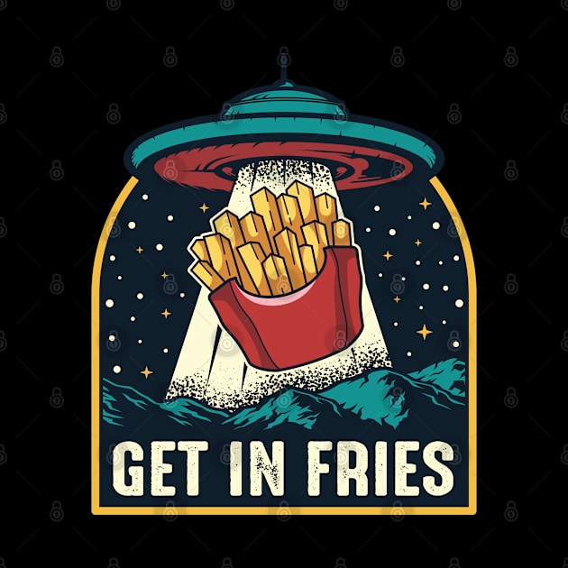 Fries Abduction by spacedowl