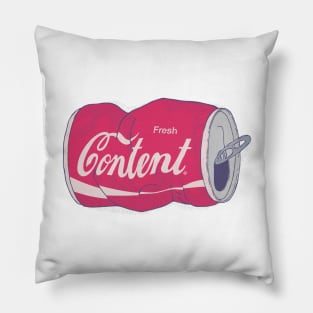 Fresh Content (art print) Pillow