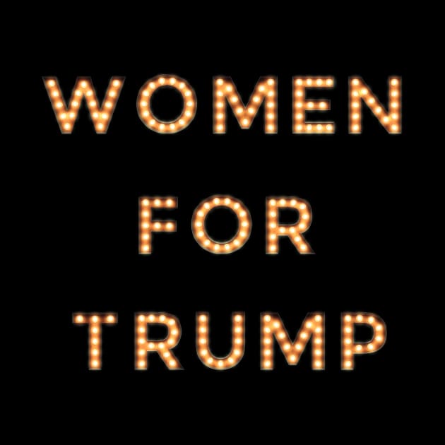 Women For Trump Light Bulbs by HomeGiftShop