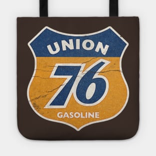 GASOLINE TEXTURE 76 UNION Tote