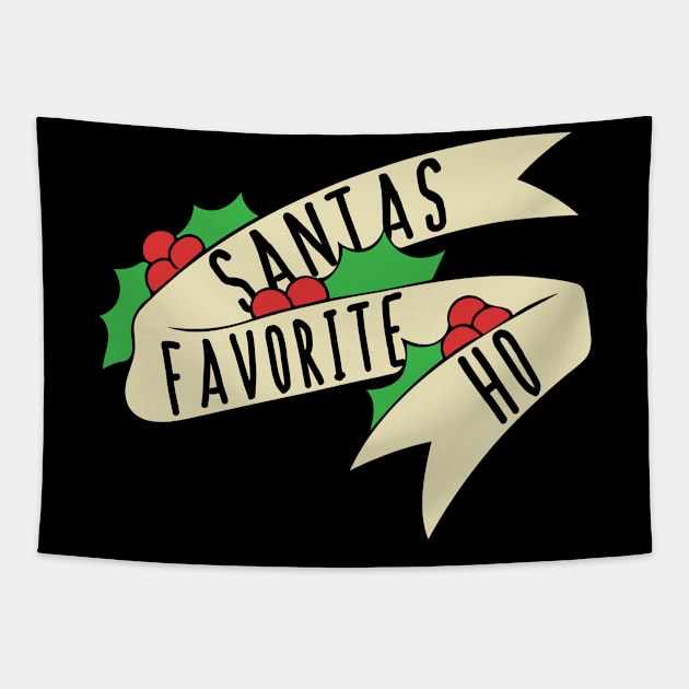 Santas Favorite HO Tapestry by bubbsnugg