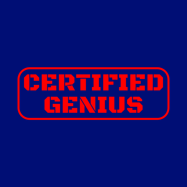 Certified Genius by kareemelk