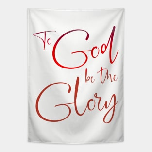 To God be the Glory Tapestry