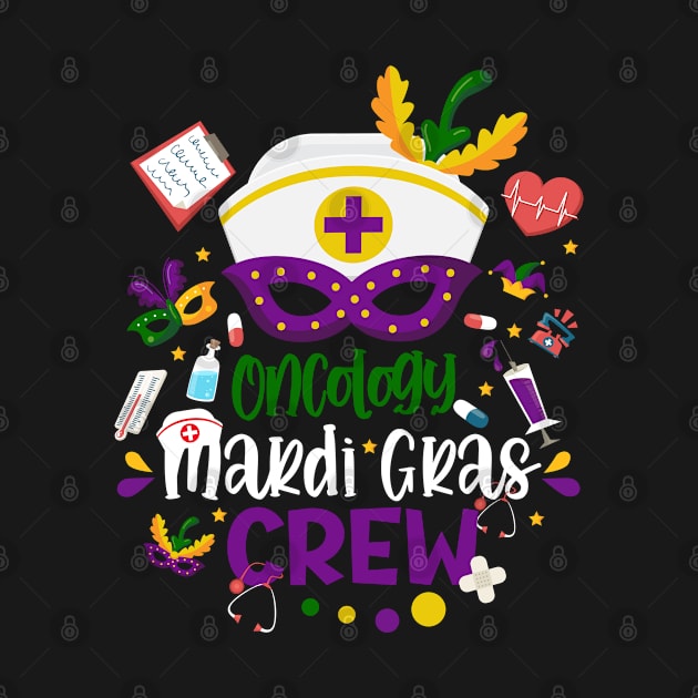 Oncology Mardi Gras Nurse Crew Family Group Nursing Lovers by dounjdesigner