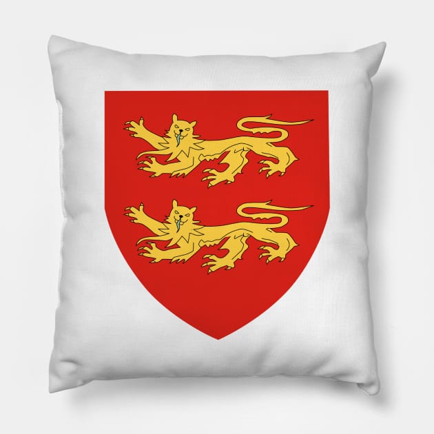 Official seal of Sark Pillow by Wickedcartoons