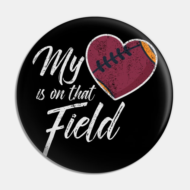 Football Mom Shirt Personalized - My Heart Is On That Field Personalized Football Mom T-shirt Football Mom Shirt Custom With Number Game Day Pin by johnii1422