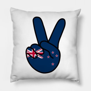 New Zealand V Sign Pillow