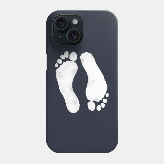 Barefoot Barefeet to save the planet Phone Case by PlanetMonkey