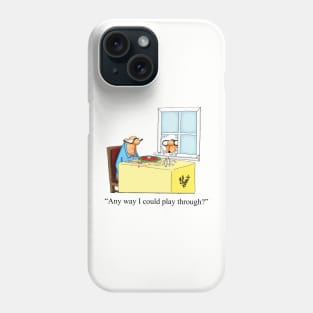 Funny Spectickles Golf Cartoon Humor Phone Case