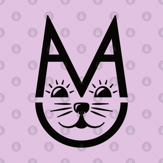 Cute Meow Cat Face by dkdesigns27