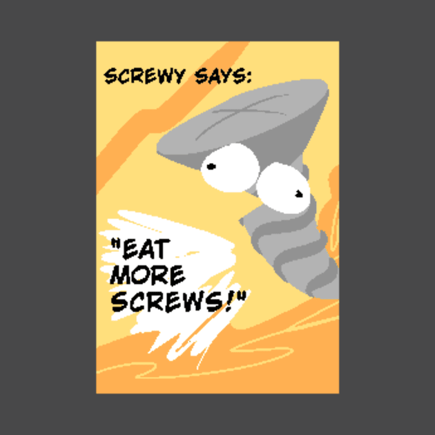 SCREWY THE SCREW! by arcadekitten