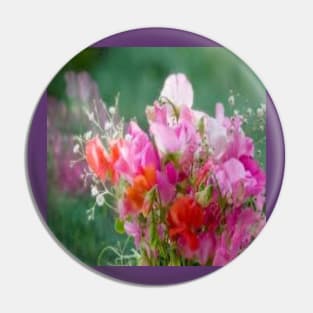 Sweet peas, -small but pretty Pin